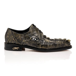 Mauri Borsieri 4717/3 Exotic Crocodile / Hornback Derby (MA5636)(Made to Order)-AmbrogioShoes