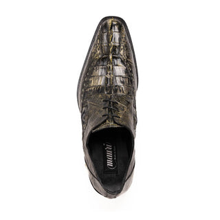 Mauri Borsieri 4717/3 Exotic Crocodile / Hornback Derby (MA5636)(Made to Order)-AmbrogioShoes