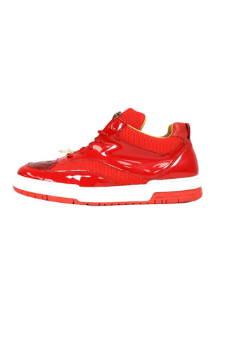 Mauri Breeze 8498 Exotic Crocodile / Fabric / Patent Casual Sneaker (MA5672)-AmbrogioShoes