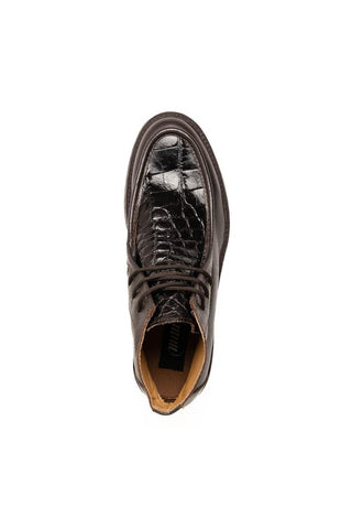 Mauri Brooklyn 2700 Exotic Alligator / Time Calf-Skin Leather Boots (MA5631)-AmbrogioShoes