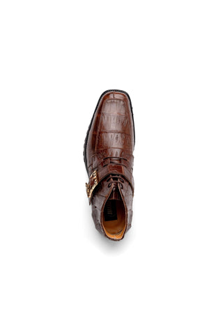 Mauri Bulletproof 3238-1 Crocodile Skin Strap Derby Boot (MA5580)
