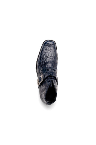 Mauri Bulletproof 3238-1 Exotic Crocodile Skin Strap Derby Boot (MA5580)-AmbrogioShoes