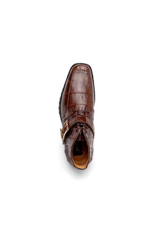 Mauri Bulletproof 3238-1 Exotic Crocodile Skin Strap Derby Boot (MA5580)-AmbrogioShoes