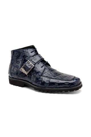 Mauri Bulletproof 3238-1 Exotic Crocodile Skin Strap Derby Boot (MA5580)-AmbrogioShoes