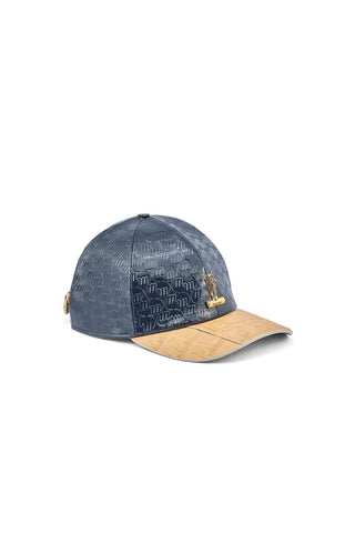 Mauri Cap H65 Men's Crocodile Skin & Patent Hat (MAH1014)