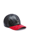 BLACK/ RED