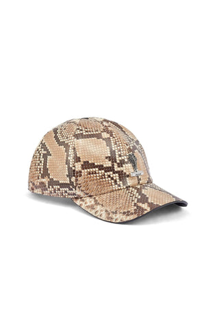 Mauri Cap H65 Men's Python Skin Hat (MAH1024)