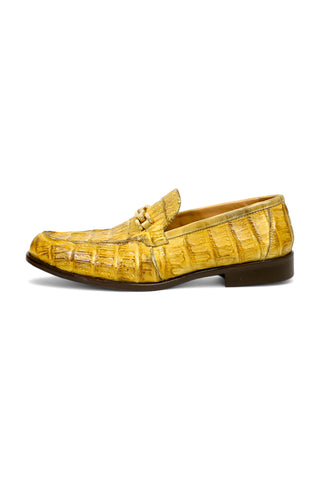 Mauri Chapel 1028/3 Exotic Hornback / Nappa Leather Horsebit Split-Toe Loafer (MA5655)-AmbrogioShoes