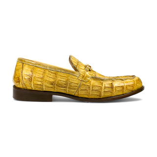 Mauri Chapel 1028/3 Exotic Hornback / Nappa Leather Horsebit Split-Toe Loafer (MA5655)-AmbrogioShoes