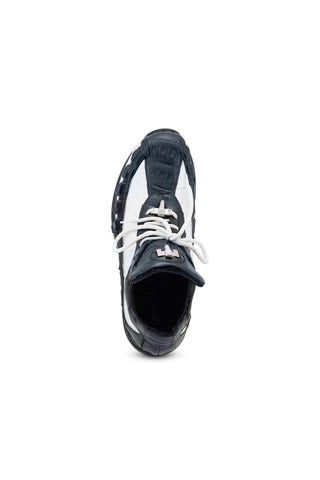 Mauri Crawler 8727/1 Exotic Hornback & Crocodile Casual Sneakers (MA5544)-AmbrogioShoes