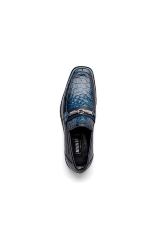 Mauri Debonair 4894-7 Alligator / Nappa Horsebit Split-Toe Loafer-AmbrogioShoes