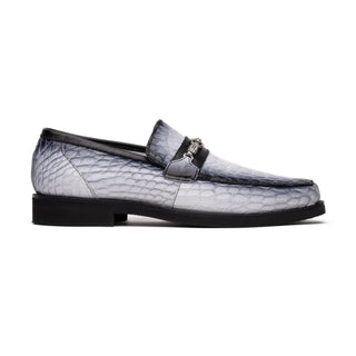 Mauri Debonair 4894-7 Alligator / Nappa Leather Horsebit Split-Toe Loafer (Made to Order)-AmbrogioShoes