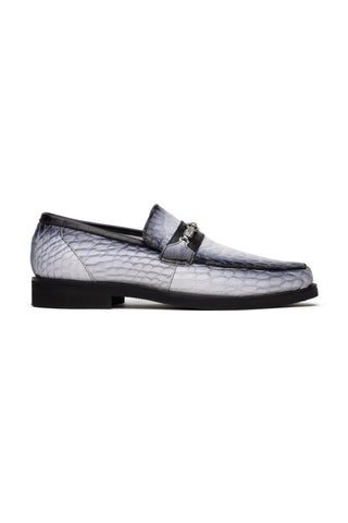 Mauri Debonair 4894-7 Alligator / Nappa Leather Horsebit Split-Toe Loafer-AmbrogioShoes