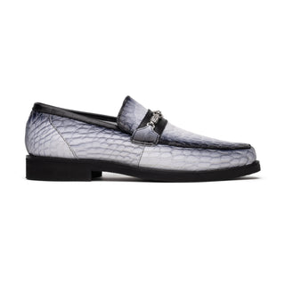 Mauri Debonair 4894-7 Exotic Alligator & Nappa Leather Horsebit Split-Toe Loafers (MA5591)(Special Order)-AmbrogioShoes