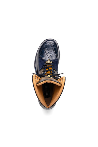 Mauri Diamond 8402 Crocodile / Suede / Nappa / Patent High-Top Sneakers (MA5625)