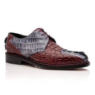 Mauri Don 2670/1 Men's Shoes Exotic Hornback Derby (MA5638) (Special Order)-AmbrogioShoes
