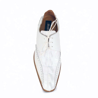 Mauri Don 2670/2 Exotic Hornback Tail / Pebble Grain Leather Derby (MA5658)-AmbrogioShoes