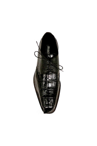 Mauri Don 2670/2 Exotic Hornback Tail / Pebble Grain Leather Derby (MA5658)-AmbrogioShoes