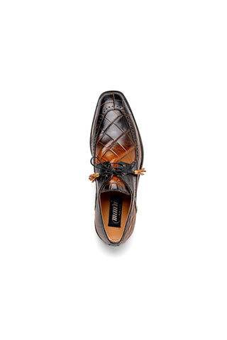 Mauri Eminence 3287 Exotic Alligator Skin Split-Toe Derby (MA5556)-AmbrogioShoes