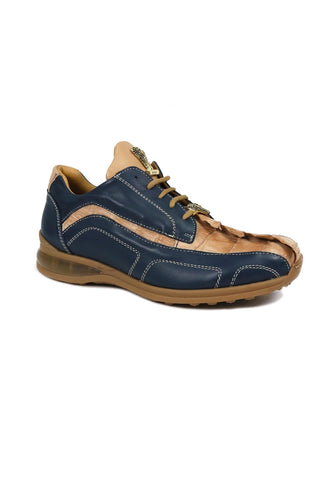 Mauri Flex M799 Exotic Hornback / Nappa Leather Derby Sneakers (MA5643)-AmbrogioShoes