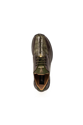 Mauri Flex M799 Exotic Hornback / Nappa Leather Derby Sneakers (MA5643)-AmbrogioShoes