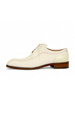 Mauri Gentleman 3251 Exotic Alligator / Goat Leather Derby (MA5659)-AmbrogioShoes