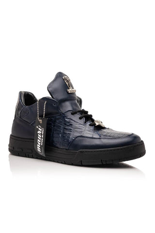 Mauri Ghost 8423 Exotic Crocodile / Nappa Leather Sneakers (MA5649)-AmbrogioShoes