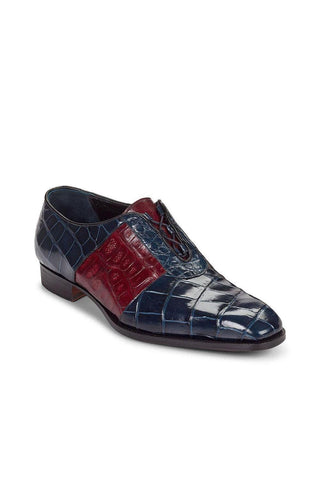 Mauri Giardini Wonder Blue Ruby Red Oxfords 53169 (MA4321)
