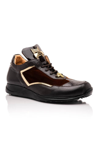 Mauri Goldie M705/3 Crocodile / Velvet / Nappa / Patent Sneaker