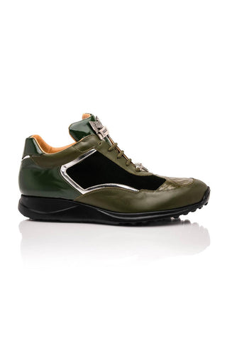 Mauri Goldie M705/3 Crocodile / Velvet / Nappa / Patent Sneaker