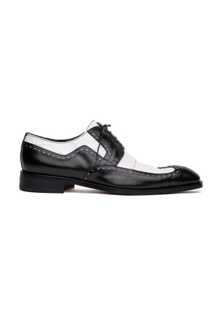 Mauri Goodfella 3258 Exotic Alligator / Calf-Skin Leather Wing-tip Derby (MA5600)-AmbrogioShoes