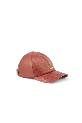 Mauri H65 Classic Men's Exotic Crocodile Skin & Nappa Leather Hat (MAH1032)-AmbrogioShoes