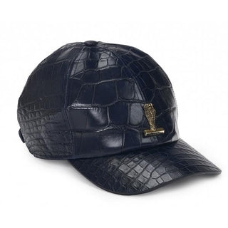 Mauri H65 Men's Exotic Alligator Skin Hats (MAHO1001) (Special Order)-AmbrogioShoes
