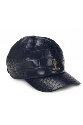 Mauri H65 Men's Exotic Alligator Skin Hats (MAHO1001)-AmbrogioShoes