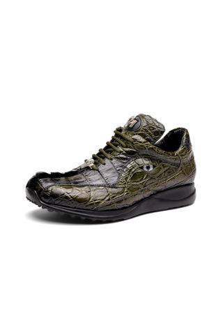 Mauri Hazard 8596-3 Alligator & Hornback Sneakers (MA5566)