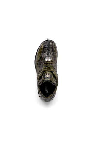 Mauri Hazard 8596-3 Exotic Alligator Skin & Hornback Sneakers (MA5566)-AmbrogioShoes