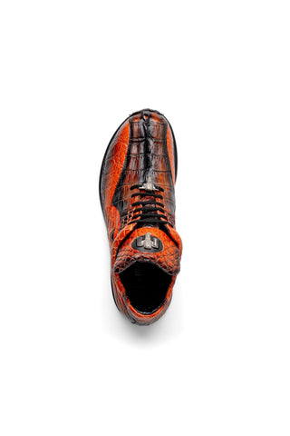 Mauri Hazard 8596-3 Exotic Alligator Skin & Hornback Sneakers (MA5566)-AmbrogioShoes