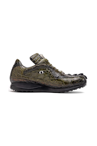 Mauri Hazard 8596-3 Exotic Alligator Skin & Hornback Sneakers (MA5566)-AmbrogioShoes