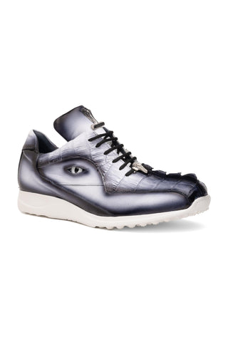 Mauri Hazard 8596/4 Exotic Hornback & Nappa Leather Casual Sneakers (MA5594)
