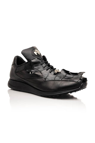 Mauri Hazard 8596/4 Exotic Hornback / Nappa Leather Sneakers (MA5644)-AmbrogioShoes