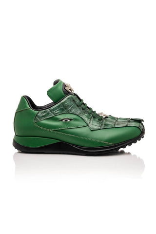 Mauri Hazard 8596/4 Exotic Hornback / Nappa Leather Sneakers (MA5644)-AmbrogioShoes