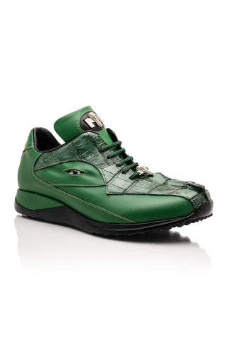 Mauri Hazard 8596/4 Exotic Hornback / Nappa Leather Sneakers (MA5644)-AmbrogioShoes