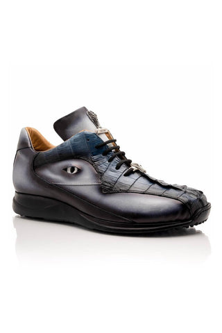 Mauri Hazard 8596/4 Exotic Hornback / Nappa Leather Sneakers (MA5644)-AmbrogioShoes