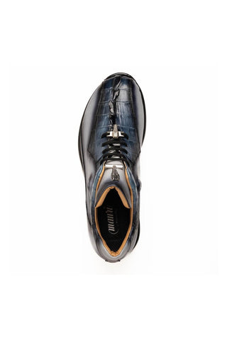 Mauri Hazard 8596/4 Exotic Hornback / Nappa Leather Sneakers (MA5644)-AmbrogioShoes