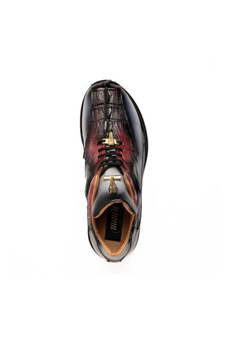 Mauri Hazard 8596/4 Exotic Hornback / Nappa Leather Sneakers (MA5644)-AmbrogioShoes