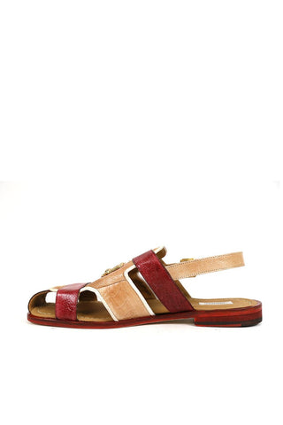 Mauri Jamaica Ostrich Sandal-AmbrogioShoes