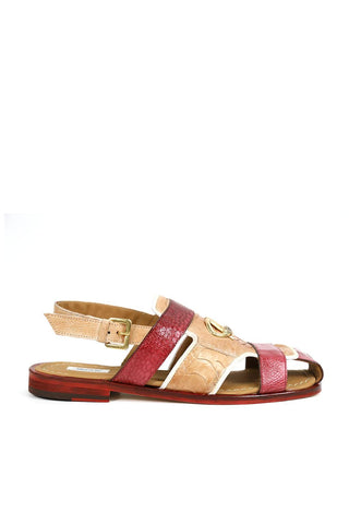 Mauri Jamaica Ostrich Sandal-AmbrogioShoes