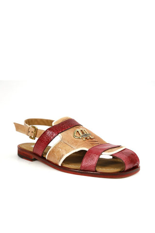 Mauri Jamaica Ostrich Sandal-AmbrogioShoes