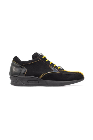 Mauri M791 Jackpot Exotic Crocodile Skin / Suede / Patent Sneakers (MA5267)-AmbrogioShoes