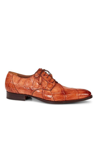 Mauri Men's 1059 Exotic Alligator Skin Oxfords (MA4301)-AmbrogioShoes